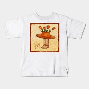 Cowboy boots Kids T-Shirt